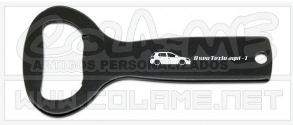 Porta-chaves Descapsulador / saca Caricas - VW Mk6 - 5 Portas