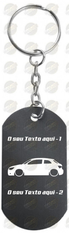 Porta Chaves em alumínio - Aud. A1