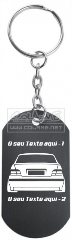 Porta Chaves em alumínio - BM E36