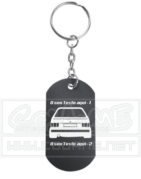 Porta Chaves em alumínio - VW Golf MK1