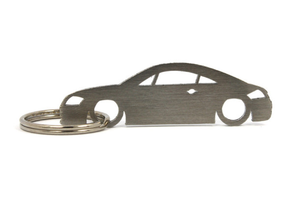 Porta Chaves em inox com silhueta com Audi TT 8N
