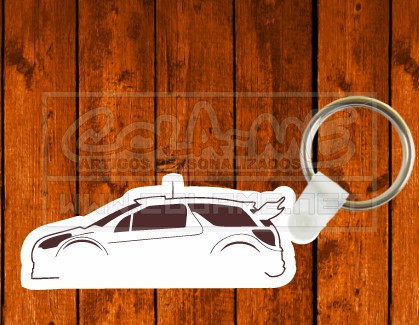 Porta chaves em MDF - Citr. C3 - Lateral