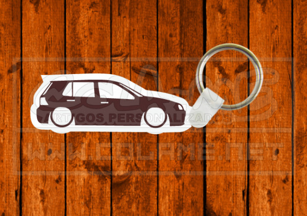 Porta chaves em MDF - VW Golf Mk4 - 5 Portas