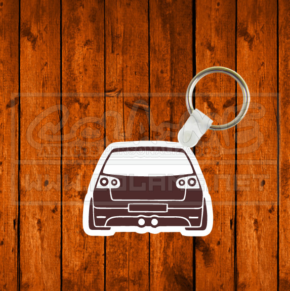 Porta chaves em MDF - VW Golf Mk5 R32