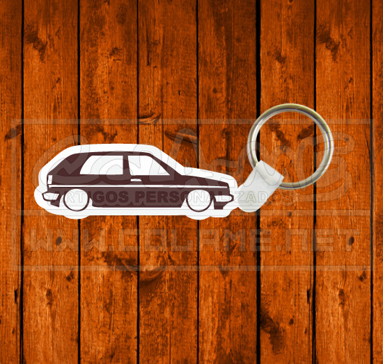 Porta chaves em MDF - VW Mk2