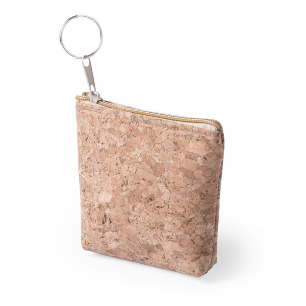 Porta-moedas em cortiça