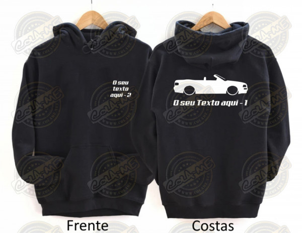Sweatshirt com Capuz - Audi 80 Cabrio