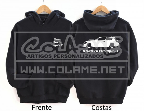 Sweatshirt com Capuz - BM F20 Série 1 - Lateral