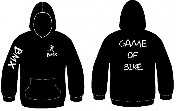 Sweatshirt com capuz - BMX - Game of bike