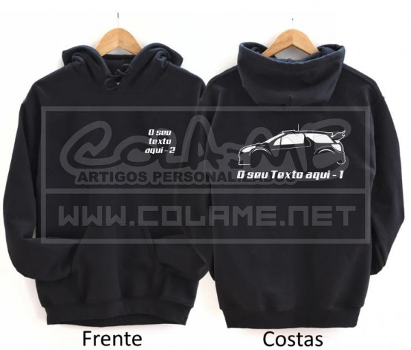 Sweatshirt com Capuz - Citr. C3 - Lateral