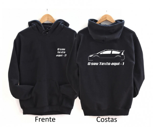 Sweatshirt com Capuz - Citr. C4 - Lado