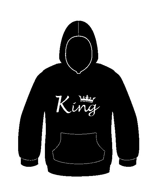 Sweatshirt com capuz - King