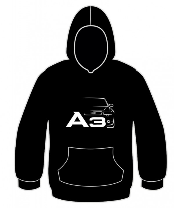 Sweatshirt com capuz para Audi A3 8L