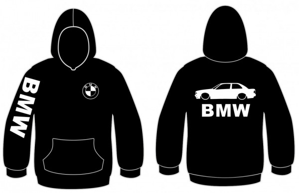 Sweatshirt com capuz para Bmw E30 Coupe