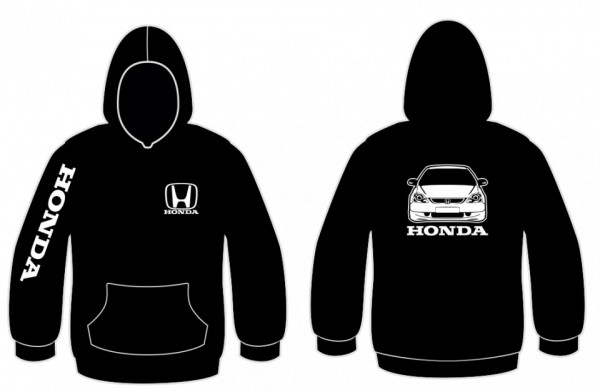 Sweatshirt com capuz para Honda Civic EP
