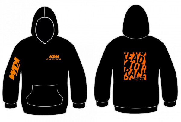 Sweatshirt com capuz para KTM Ready to Race