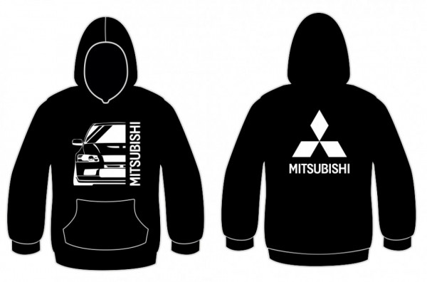 Sweatshirt com capuz para Mitsubishi Lancer Evo