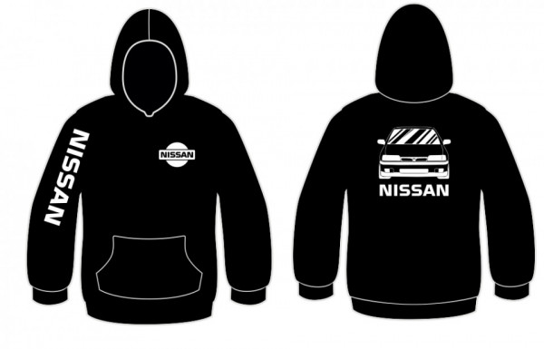 Sweatshirt com capuz para Nissan Sunny