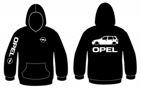 Sweatshirt com capuz para Opel Corsa B (5 portas)