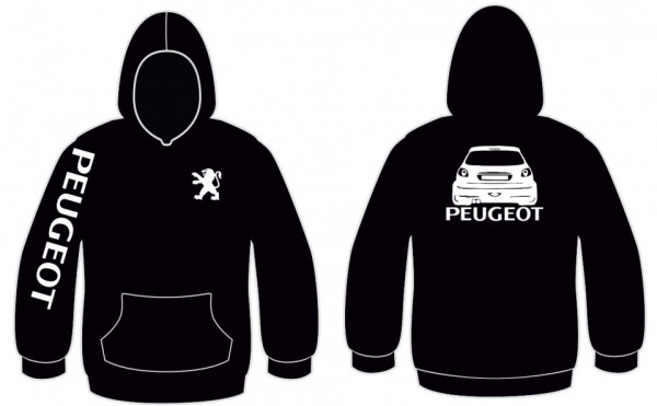 Sweatshirt com capuz para Peugeot 206