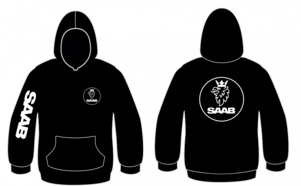 Sweatshirt com capuz para Saab
