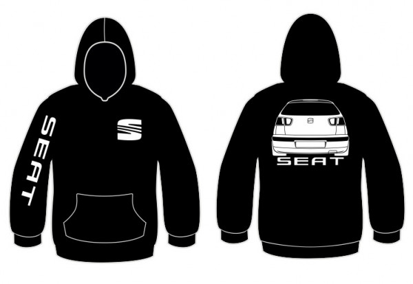 Sweatshirt com capuz para Seat Ibiza 6K2