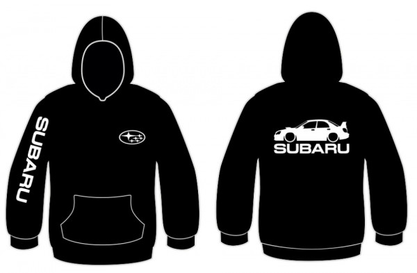Sweatshirt com capuz para Subaru impreza WRX STi 2