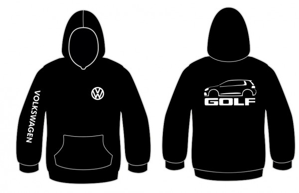 Sweatshirt com capuz para Volkswagen Golf 6
