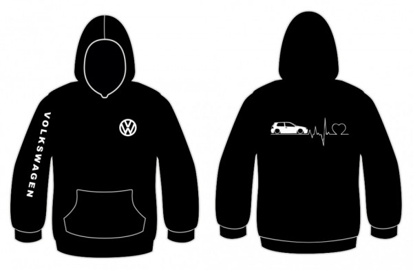 Sweatshirt com capuz para VW GOLF IV - Batimentos