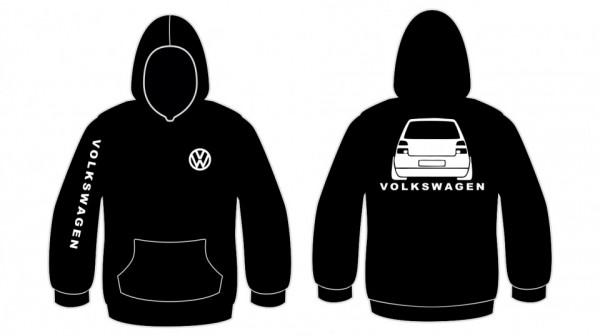 Sweatshirt com capuz para VW Lupo