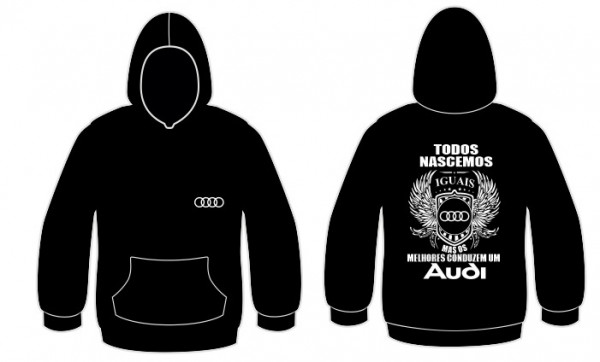 Sweatshirt com capuz Todos Nascemos (Audi)