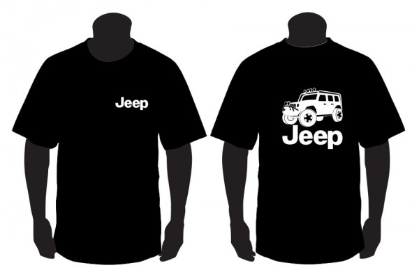 T-shirt para Jeep Wrangler
