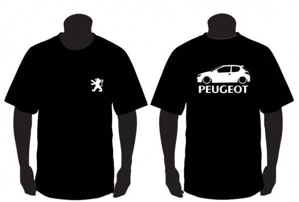 T-shirt para Peugeot 206