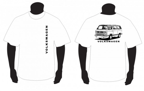 T-shirt para Volkswagen Transporter T3