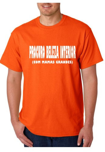 T-shirt - Procuro Beleza Interior (COM MAMAS GRANDES)