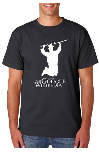 T-shirt - Thanks google and Wikipedia