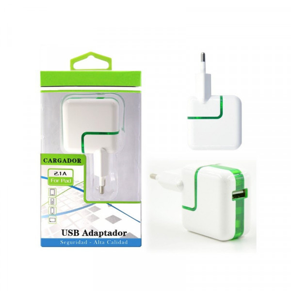 Transformador 230v - USB - 2.1A