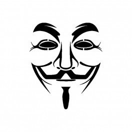 Autocolante - Anonymous