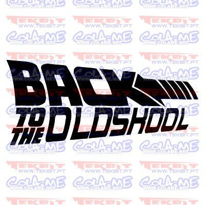 Autocolante - Back To The OldSkool
