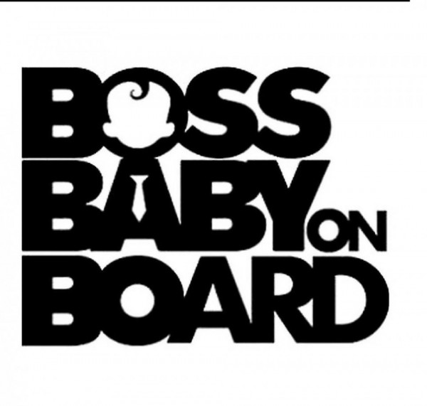Autocolante - Boss Baby on Board