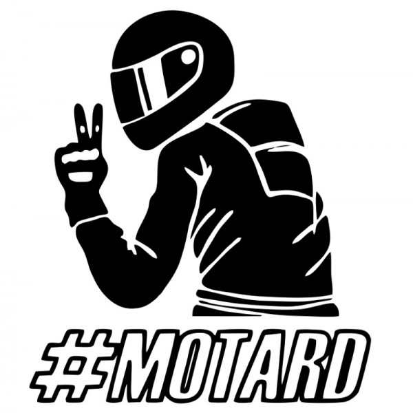 Autocolante com Motards