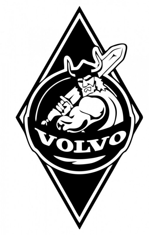 Autocolante com Volvo