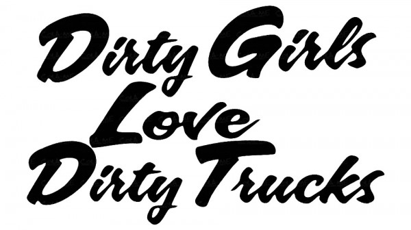 Autocolante - Drift Girls Love Drift Trucks