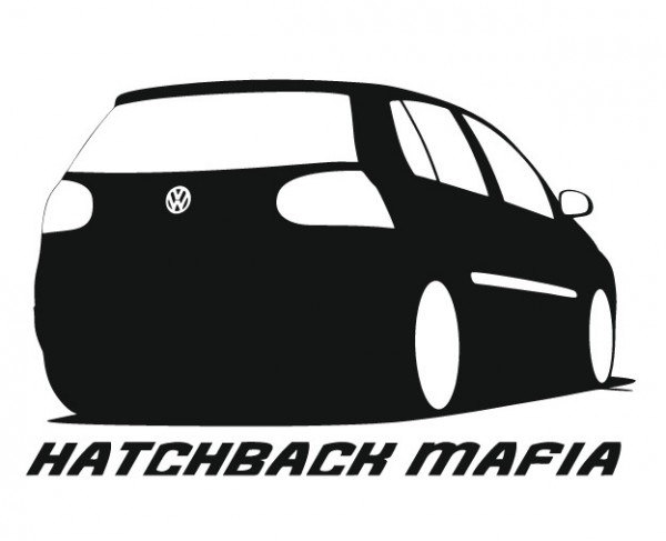 Autocolante - Hatchback Mafia Golf V
