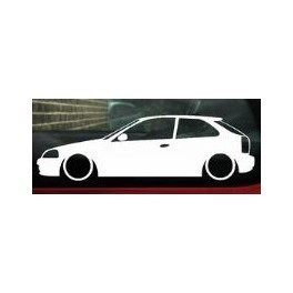 Autocolante - Honda Civic EK