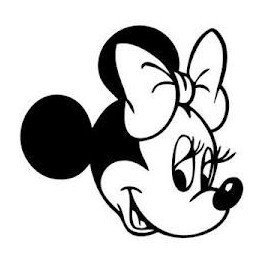 Autocolante - Minnie