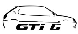 Autocolante - Peugeot 306 - GTI 6
