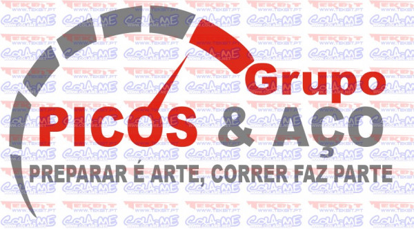 Autocolante - Picos & Aço