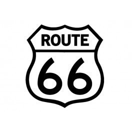 Autocolante - Route 66