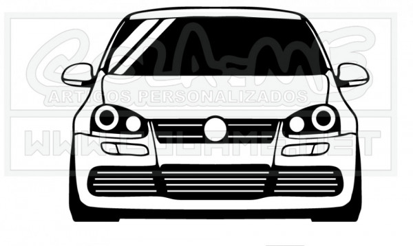 Autocolante - VW Golf MK5